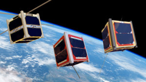CubeSats_orbiting_Earth